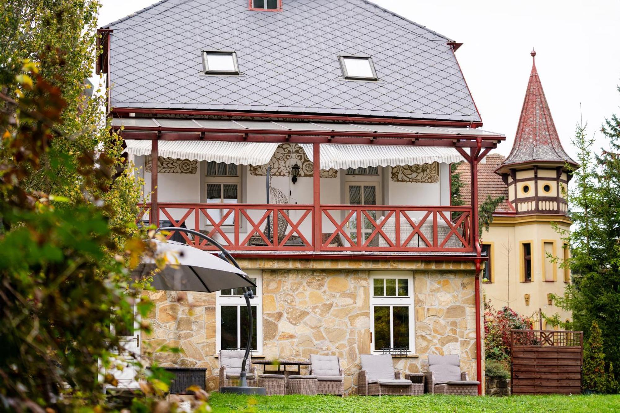 Villa Emausy Luhačovice Extérieur photo